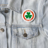 Badge Rond 5 Cm Pensez irlandais (En situation)
