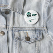 Badge Rond 5 Cm Pensez les grands T-merdes et cadeaux de (En situation)