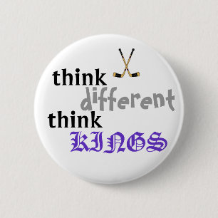 Badge Rond 5 Cm pensez les rois