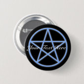 Badge Rond 5 Cm Pentacle de Falln Pagan (Devant & derrière)