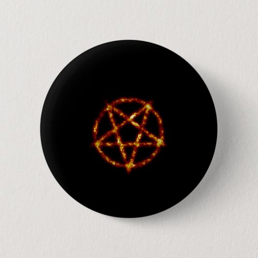 Badge Rond 5 Cm pentagramme (Devant)
