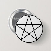 Badge Rond 5 Cm Pentagramme en cercle (Devant & derrière)