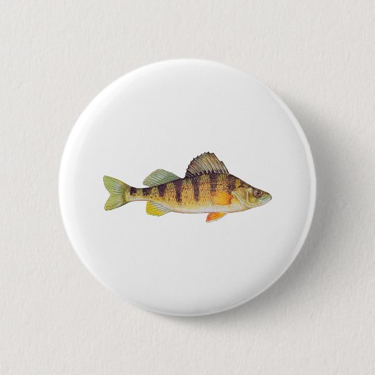 Badge Rond 5 Cm Perche jaune (sans titre) (Devant)