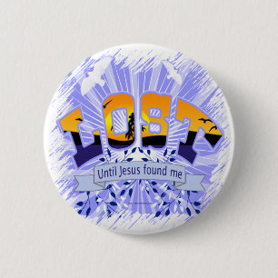 BADGE ROND 5 CM PERDU