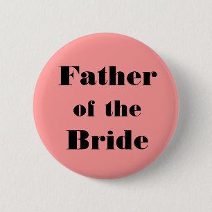 Badge Rond 5 Cm Père de la mariée