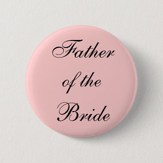 Badge Rond 5 Cm Père de la mariée (Devant)