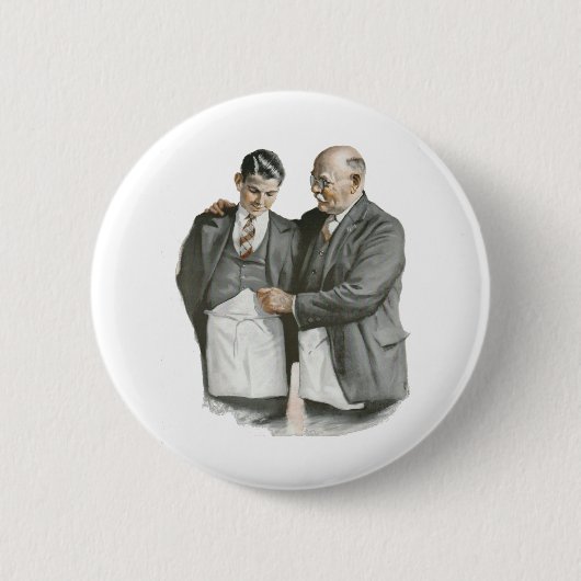 Badge Rond 5 Cm Père et fils (Devant)