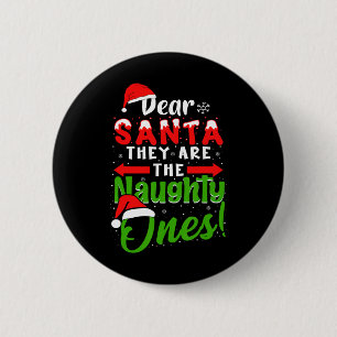 Badge Rond 5 Cm Père Noël Ce Sont Les Mauvais Noël Drôle