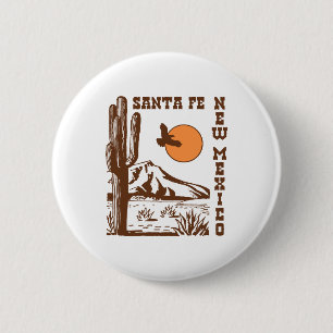 Badge Rond 5 Cm Père Noël Fe