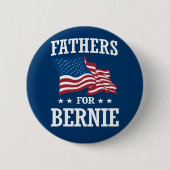 BADGE ROND 5 CM PÈRES POUR BERNIE SANDERS (Devant)
