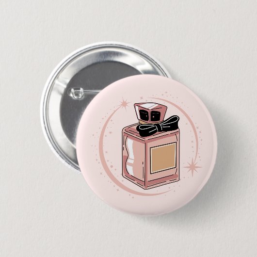 Badge Rond 5 Cm Perfume Button (Devant & derrière)