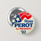 Badge Rond 5 Cm Perot - bouton (Devant & derrière)
