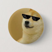 Badge Rond 5 Cm Perro Meme (Devant)