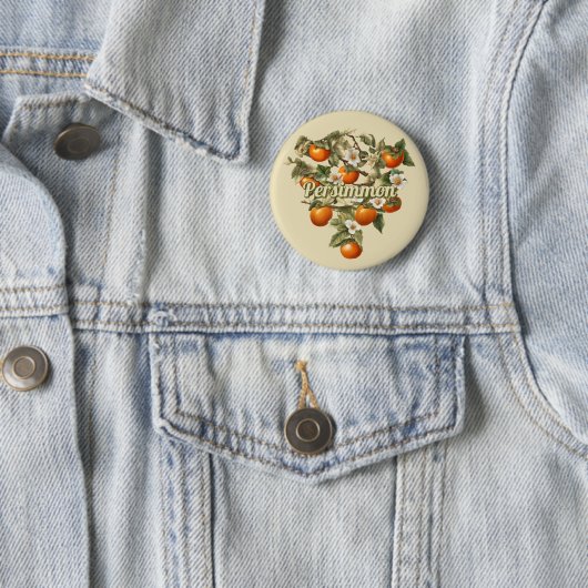 Badge Rond 5 Cm Persimmons (En situation)