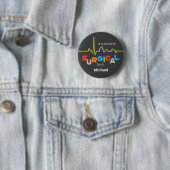 Badge Rond 5 Cm Personalize, Surgical Tech Week Awesome (En situation)