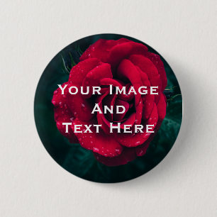 Badge Rond 5 Cm Personnalisation de votre image et de votre texte