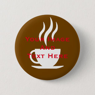 Badge Rond 5 Cm Personnalisation de votre image et de votre texte