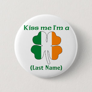 Badge Rond 5 Cm Personnalisé embrassez-moi que je suis bouton
