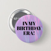 Badge Rond 5 Cm Personnalisée Dans Son Anniversaire (Devant & derrière)