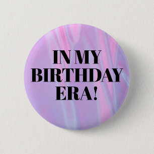 Badge Rond 5 Cm Personnalisée Dans Son Anniversaire
