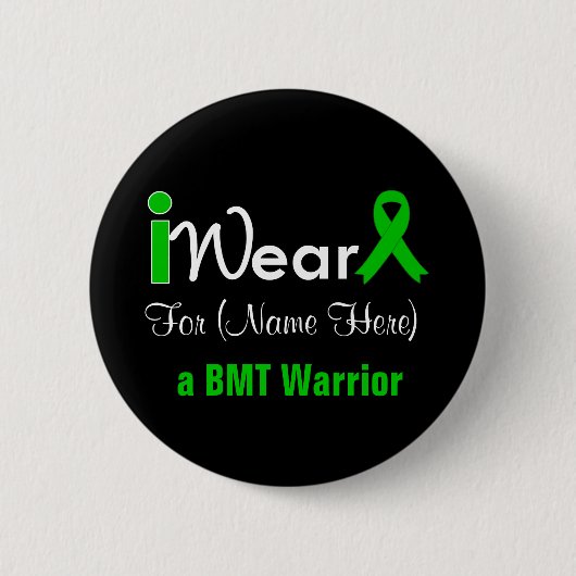 Badge Rond 5 Cm Personnaliser la transplantation de moelle osseuse (Devant)