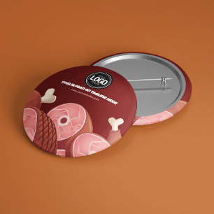 Badge Rond 5 Cm Personnaliser l'entreprise Boutique