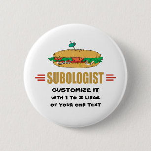 Badge Rond 5 Cm Personnaliser les sandwiches secondaires