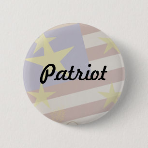 Badge Rond 5 Cm Personnaliser l'indicateur Patriot
