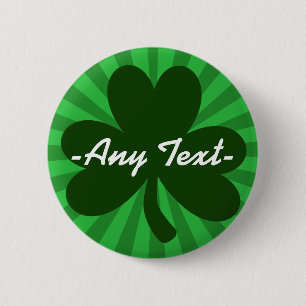 Badge Rond 5 Cm Personnalisez le jour de ce St Patrick