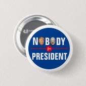 Badge Rond 5 Cm Personne pour le président (Devant & derrière)