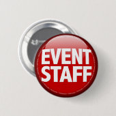 Badge Rond 5 Cm Personnel d'événement (Devant & derrière)