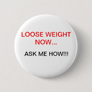 Badge Rond 5 Cm Perte de poids