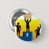Badge Rond 5 Cm Pesach Sheini (Devant & derrière)
