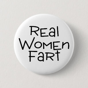 Badge Rond 5 Cm Pet de vraies femmes