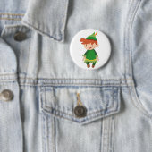 Badge Rond 5 Cm Peter Pan (En situation)