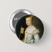 Badge Rond 5 Cm Peter Paul Rubens Portrait d'une dame (Devant & derrière)
