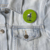 Badge Rond 5 Cm Petit agneau (En situation)
