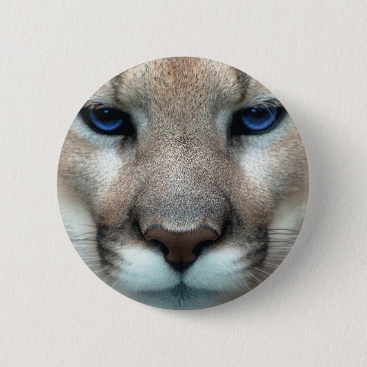 Badge Rond 5 Cm Petit animal de puma (Devant)