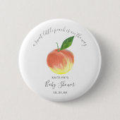 Badge Rond 5 Cm Petit Baby shower doux (Devant)