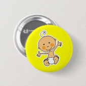 Badge Rond 5 Cm Petit bébé (Devant & derrière)