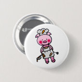 Badge Rond 5 Cm Petit chef (Devant & derrière)