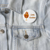 Badge Rond 5 Cm Petit dindon (En situation)