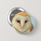 Badge Rond 5 Cm Petit-duc (Devant & derrière)