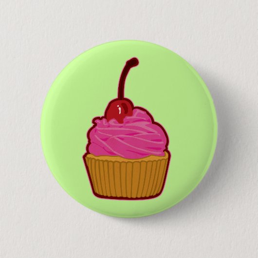 Badge Rond 5 Cm Petit gâteau (Devant)