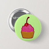 Badge Rond 5 Cm Petit gâteau (Devant & derrière)
