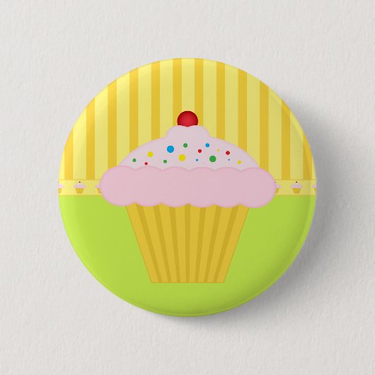 Badge Rond 5 Cm Petit gâteau (Devant)