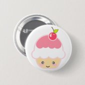 Badge Rond 5 Cm Petit gâteau (Devant & derrière)