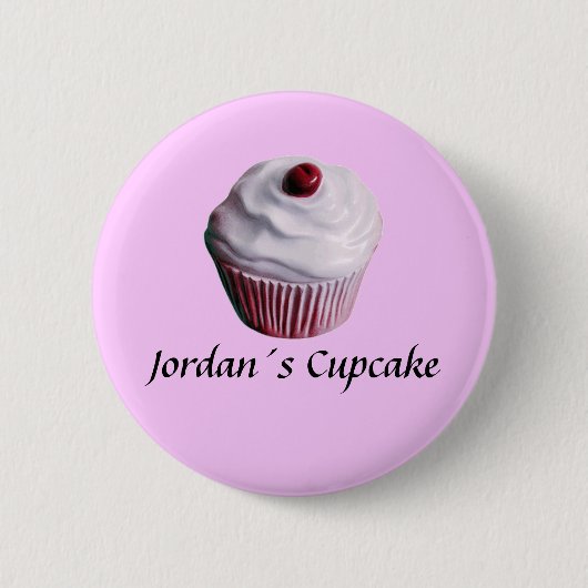 Badge Rond 5 Cm Petit gâteau de Jordan´s (Devant)