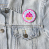 Badge Rond 5 Cm Petit gâteau de Kawaii (En situation)