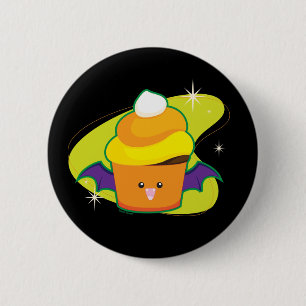 Badge Rond 5 Cm Petit gâteau de vampire
